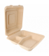 Medium Box 3 compart.  20x20x7,5 cm - natural