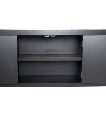 Mueble TV oriental negro