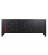 Mueble TV oriental negro