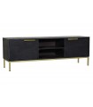 Mueble TV mango-metal 147x40x51 cm