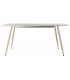 Mesa comedor extensible 160x90x76