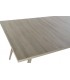 Mesa comedor extensible 160x90x76