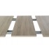 Mesa comedor extensible 160x90x76