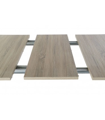 Mesa comedor extensible 160x90x76