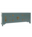 Mueble TV oriental verde