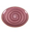 BANDEJA OVAL PURPLE 31x24x2.5cm