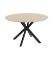 Mesa comedor MDF 120x120x75 cm