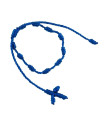 Pulsera Rosario Azul